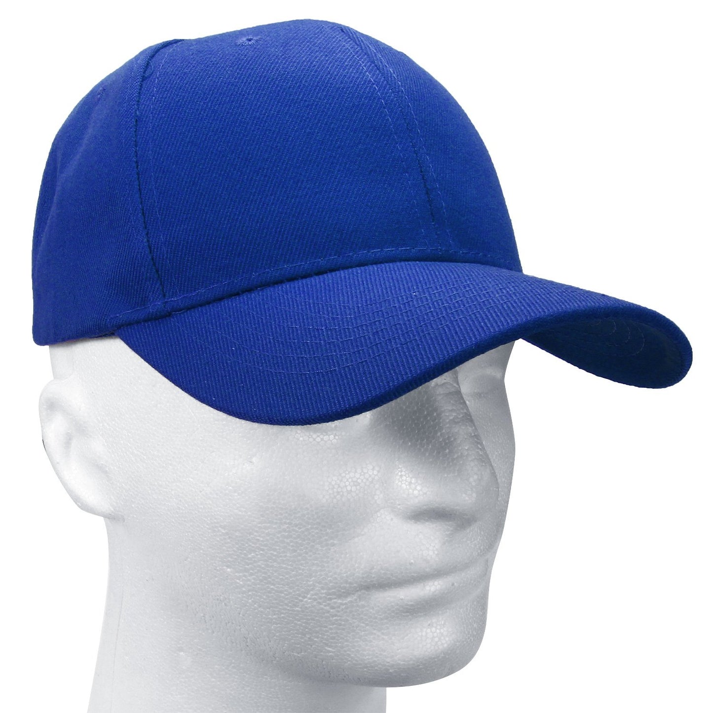 Falari Baseball Cap Adjustable Size for Running Workouts and Outdoor Activities All Seasons (2pk Black & Royal)