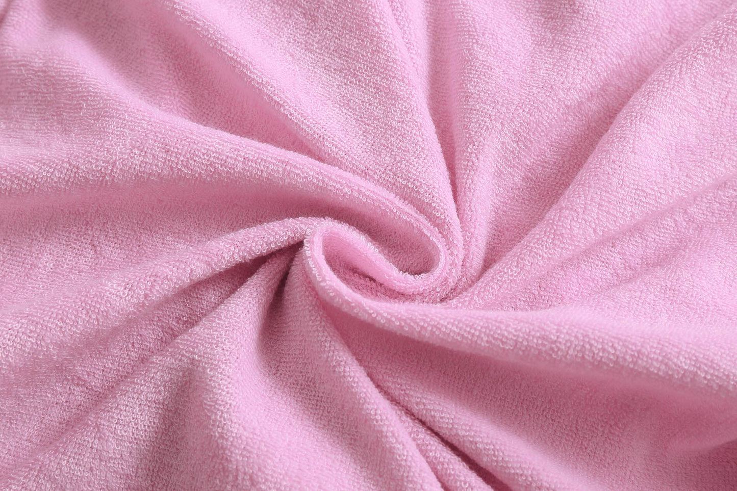 LUCKYGAL Terry Swim Cover-Up for Girls Kids Beach Swimsuit Coverup Bathing Suit Wraps, Size 10 11 Pink