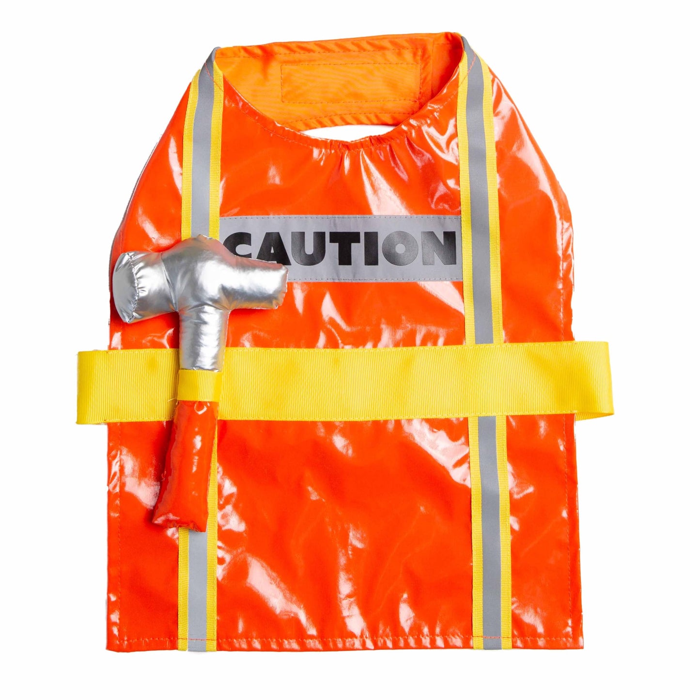 Pet Krewe Construction Worker Dog Costume – Extra Large Halloween Costume for Pets, Includes Hat