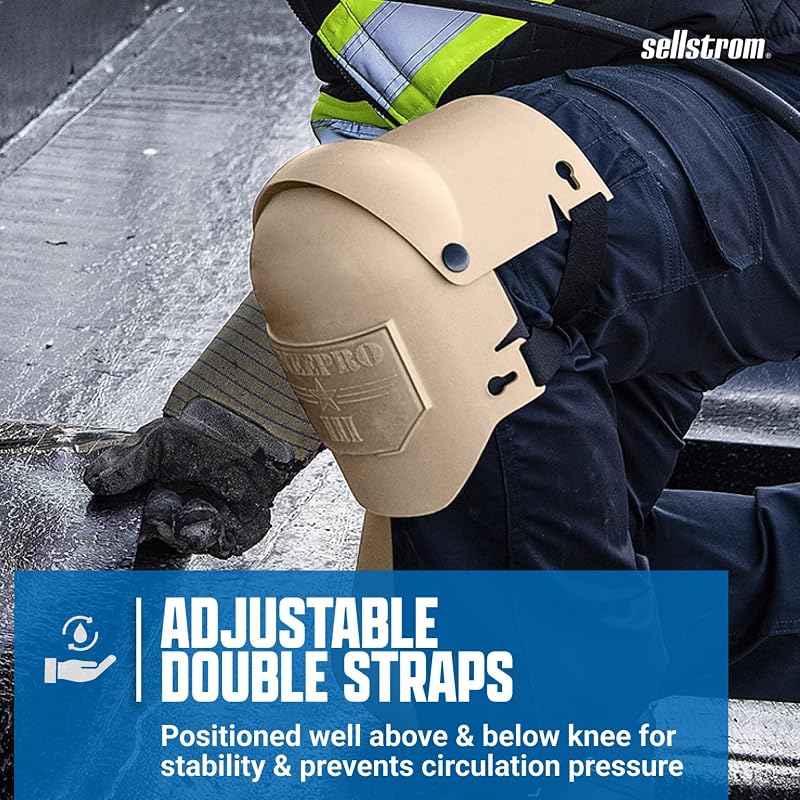 KneePro Knee Pads for Construction - Ultra Comfort Work Kneepads for Men & Women