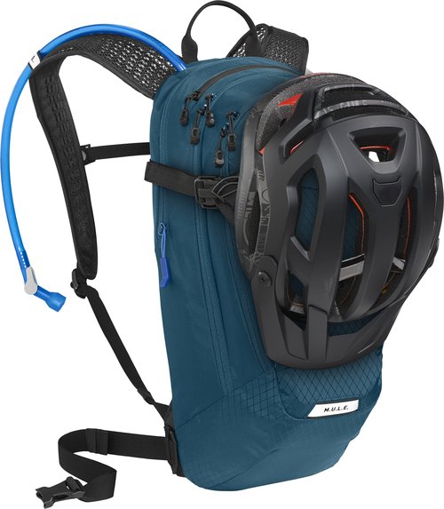 CamelBak M.U.L.E. 12 Mountain Bike Hydration Backpack Moroccan Blue/Black, 100oz