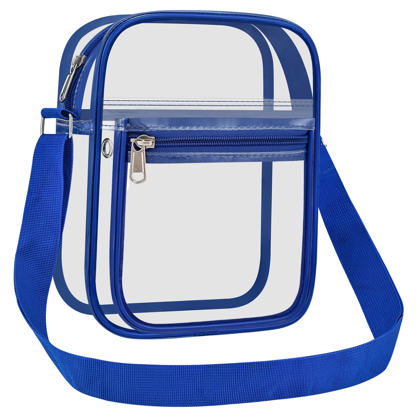 USPECLARE Clear Purse for Stadium Events Clear Messenger Bag for Men and Women