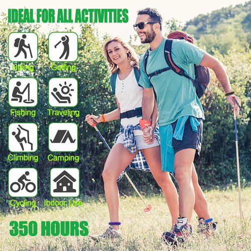Mosquito Repellent Bracelets 45 Pack, Individually Wrapped Mosquito Repellent Bands with 60 Pcs Mosquito Stickers Patches, DEET Free Insect Bug Repellent Wristbands for Adults and Kids