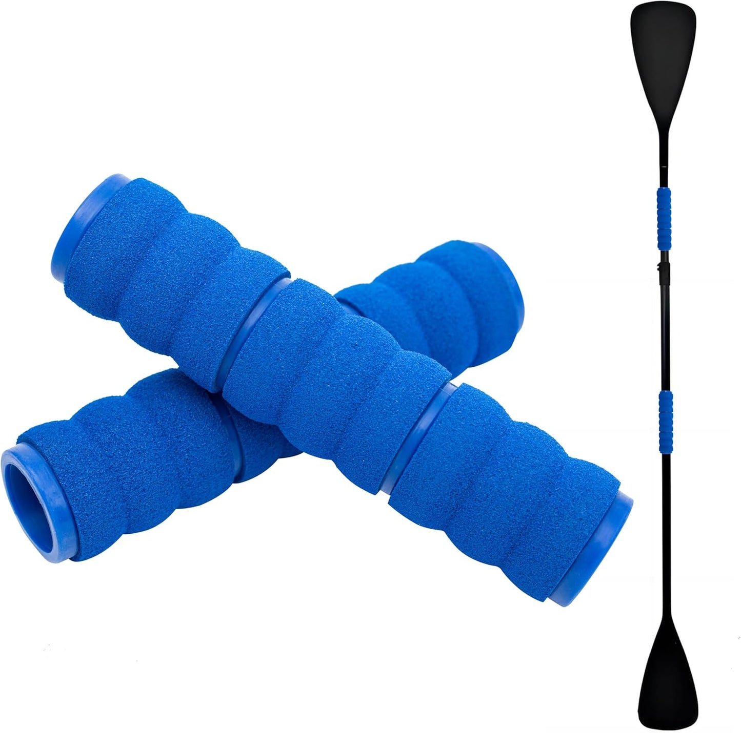 Kayak-Paddle-Grips-2-Pack - No-Slip Oar-Grip for Take-Apart Paddles,Blister Prevention Kayaking Accessories(Diameter 30mm/1.18 inches)