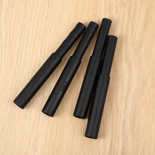 Bremorou 4 Pcs Golf Shaft Extension Golf Club Extension Rod Club Shaft Extensions Stick Extender Extensions for Graphite Shafts for Iron Wood Putter Accessories(Black)