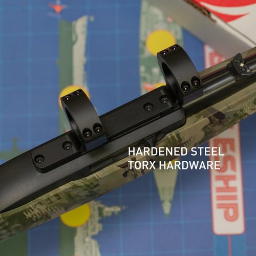Monstrum Dual Ring Scope Mount | Compatible with Ruger 10/22 | 1 Inch Diameter | Offset Rings