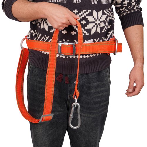 Tree Climbing Spikes for Climbers, Tree Climbing Gear Tree Climbing Gaffs with Soft Padding Height Adjustable,Climbers Arborist Equipment for Tree Fruit Picking,Logging (A)