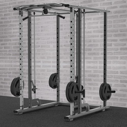 Kipika Weight Plate Holder for 3x3 Power Rack - Heavy Duty Steel Storage Rack for Olympic 2" Weight Plates - Fits 3x3 Power Rack with 1" or 5/8" Hole - Holds up to 300 lbs. per Rack - Set of 2
