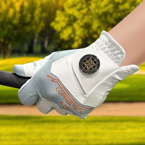 Copper Tech Adv 2.0 Golf Gloves Women Right Handed Golfer & Left Handed Golfer | Joint Support Copper Compression Womens Golf Glove | Tear Resistant Durability and Tacky Grip for Max Control
