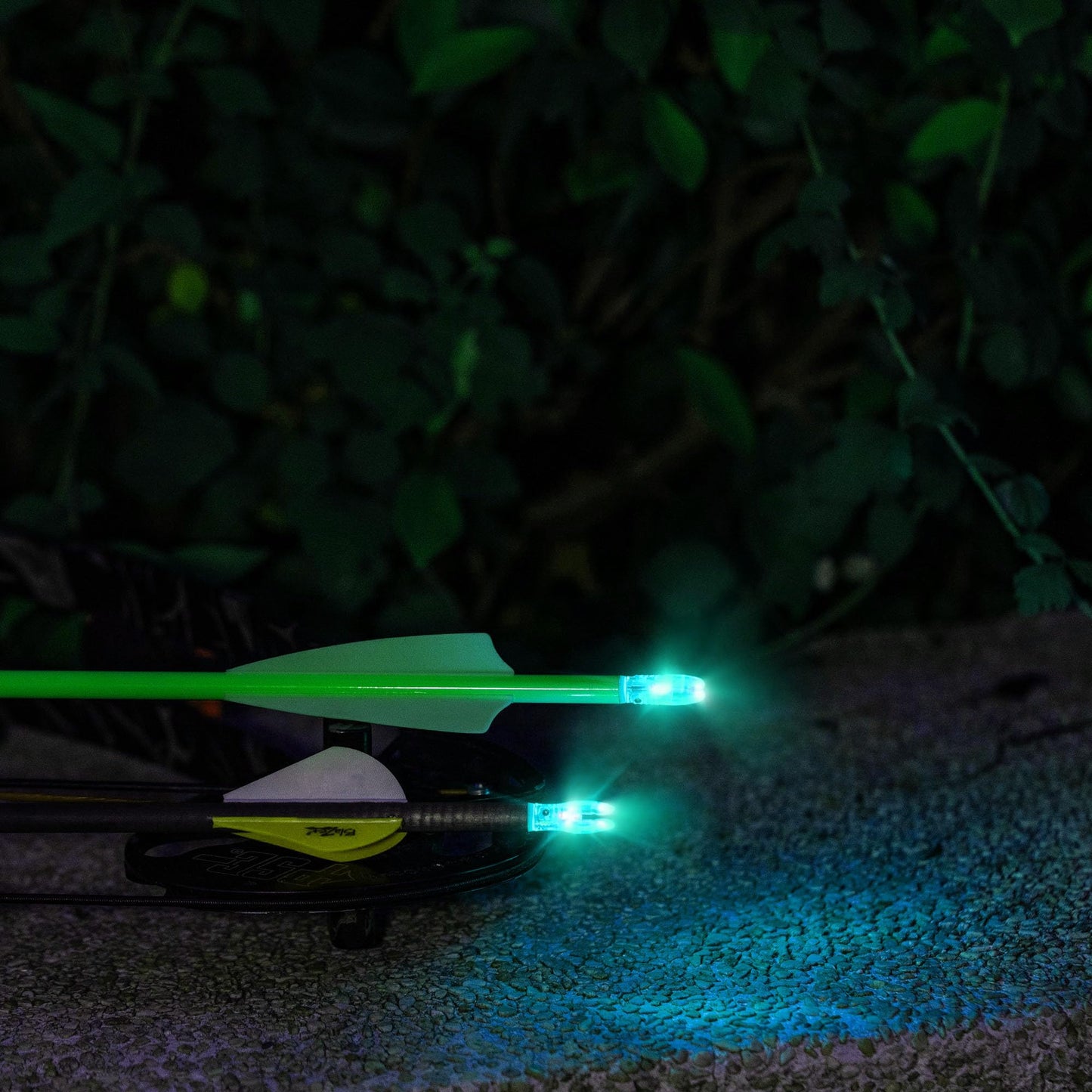 ACDSHOT 6PCS X Lighted Nocks for Arrows with .204 .233 .244 .246 Inside Diameter with H, S, GT Bushings LED Light up Knocks