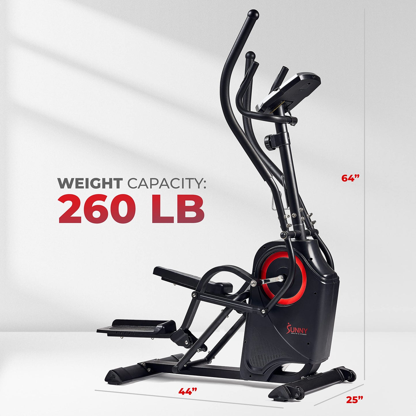 Sunny Health & Fitness Smart Stepping Elliptical Cardio Stair Climber