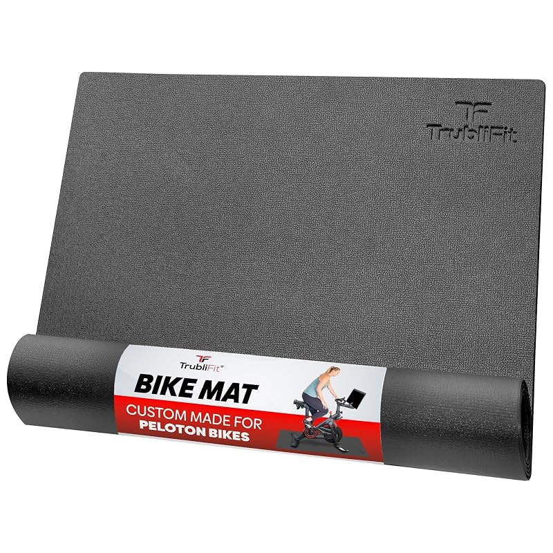 Exercise Bike Floor Mat for Peloton Bike+ – 72x36 in, Non-Slip, Waterproof