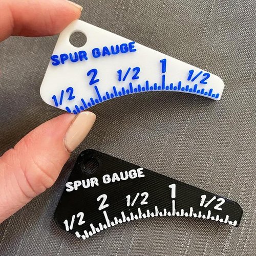 AEDNX Wild Turkey Spur Gauge,Precision Tool for Measuring Turkey Spur Length and Age Determination,Spur Gauges Tool,Turkey Hunting Accessories Gift for Hunters & Outdoor Enthusiasts (Black-2PCS)