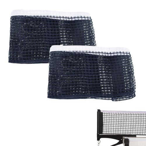 Runhike Ping Pong Net Compatible with Stiga, Durable Stable Table Tennis Net Compatible with Stiga, Stable for Intense Table Tennis Matches with Chian Tension,Navy,2PCS