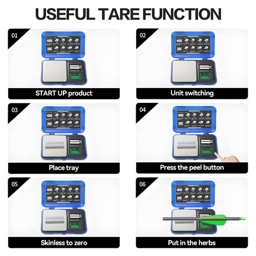 Archery Arrow Scale with Arrow Holder Grain Scale Dual Unit and HD Display LCD Digital Pocket Arrows Scale,200g x 0.01g Digital Mini Scale Included Calibration Weight, Batteries