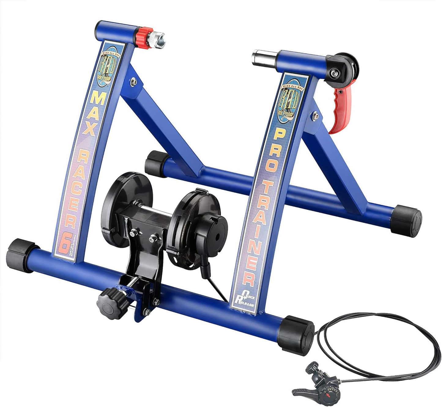 Indoor Bike Trainer – Convert Mountain, Road, or Beach Bicycle into a Stationary Exercise Bike for Indoor Riding All Year Round by Bike Lane (Silver)