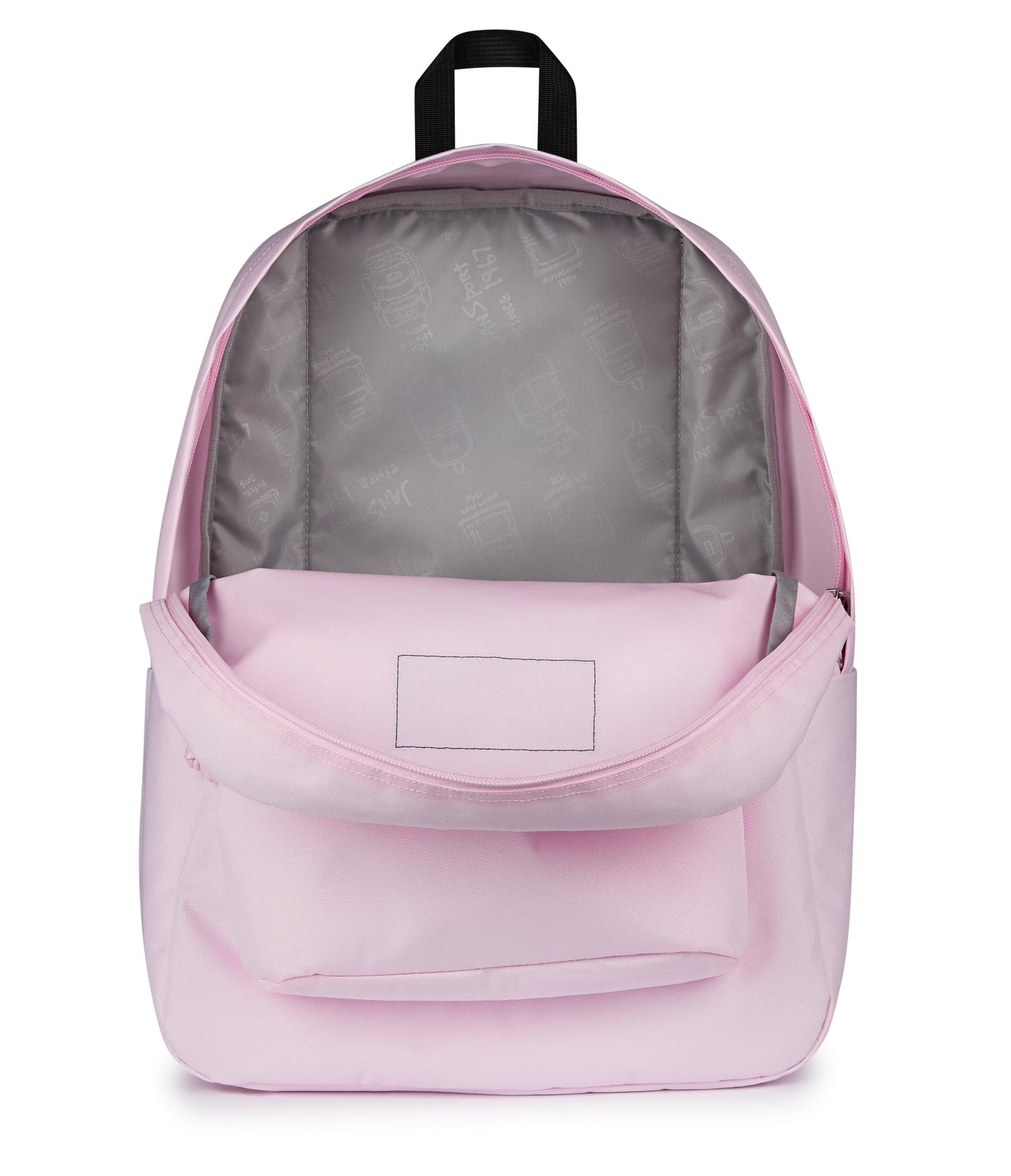 JanSport SuperBreak One Backpack - Durable, Lightweight Bag with 1 Main Compartment, Front Utility Pocket with Built-in Organizer, Premium Backpack, Pink Ice