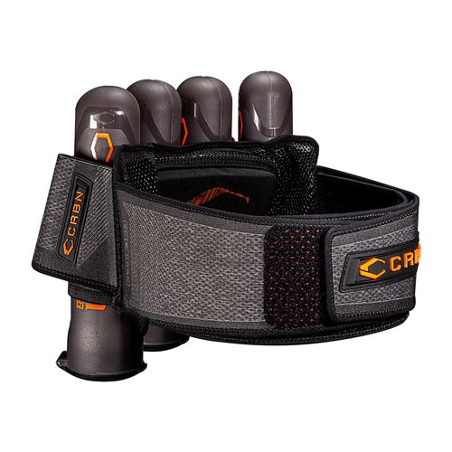 CRBN Paintball SC Harness 4 Pack Black [ Tight Fitting ] [ Small/Medium ]