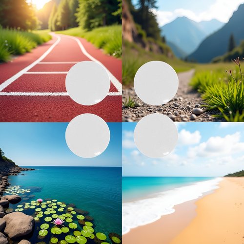 4Pcs White Marathon Race Number Magnetic Race Bib Holders Running Fix Clips Buckle Running Waist Packs Sports and Outdoors, Waist Packs
