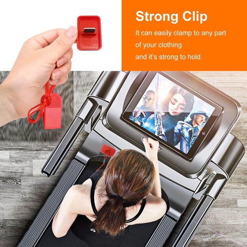Treadmill Safety Key for Proform, Image, Weslo, Reebok, Epic, Golds Gym, Freemotion, and Healthrider Treadmills