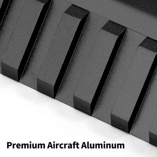 Picatinny Offset Rail Mounts, 45 Degree Picatinny Offset Aluminum Rail Low Profile Mount for lashlight Laser Sights Optics