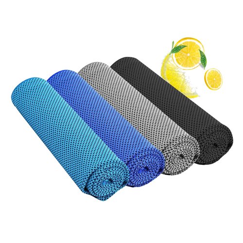 Cooling Towels for Neck/Face Ice Towel Cooling Neck Wraps for Hot Weather Sweat Towels Microfiber Chilly Towel cold Rags Soft Breathable Quick Dry for Indoor /Outdoor/Yoga/ Gym/Working out（40''x12''）