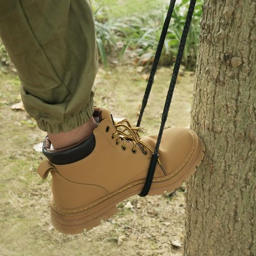 ZIVOXIA Climbing Stick Aider for Hunting, Daisy Chain Single Step Aider, Hand-Braided 1.5Ft Lightweight Rope Ladder Tree Stand Step - Weighs Only 1.6 Ounces