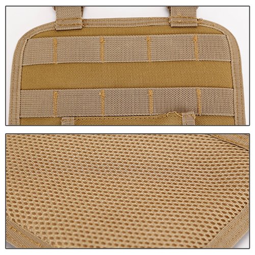 Ywmsfl Tactically Drop Leg Platform Modular Drop Leg Panel with Adjustable Belt &