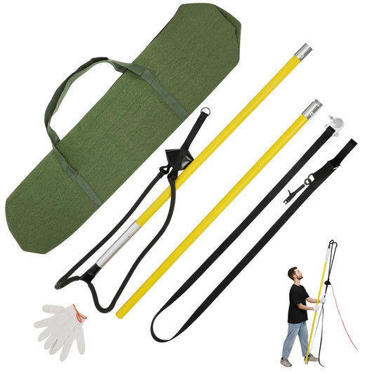 Innisle Slingshot Arborist Throwline Launcher with Trigger, High Precision Arborist Throw Line Launcher, Suitable for Tree Trimming, Hanging Christmas Lights and Hang Ham Radio Antennas
