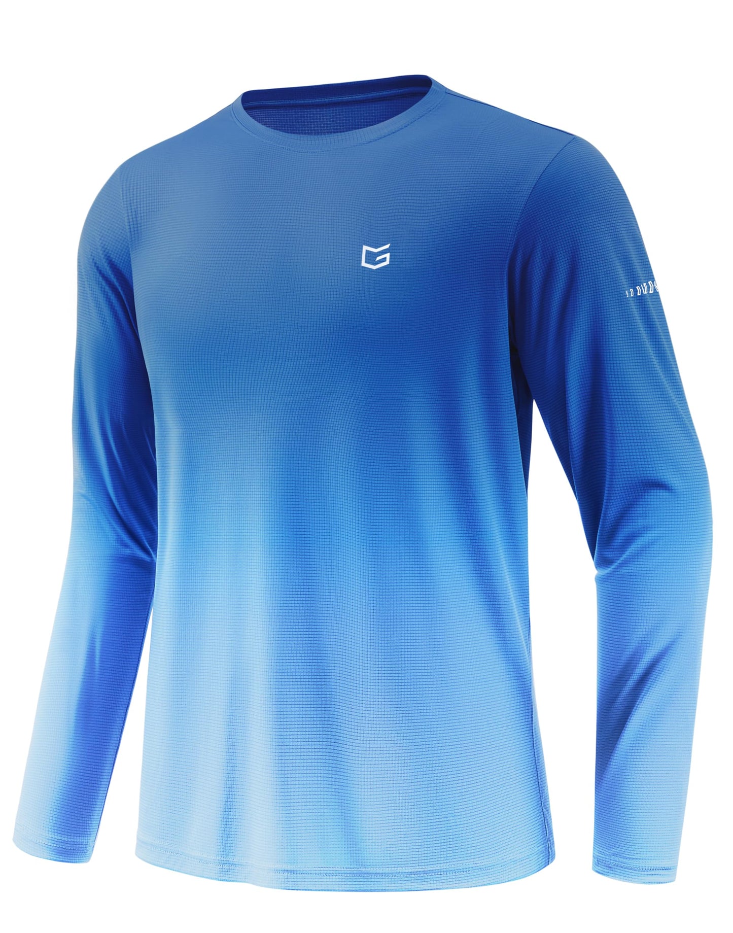Men's Sun Protection Long Sleeve Shirts UPF 50+ Rash Guard Swim Lightweight Cooling UV SPF Shirt Fishing Workout Quick Dry