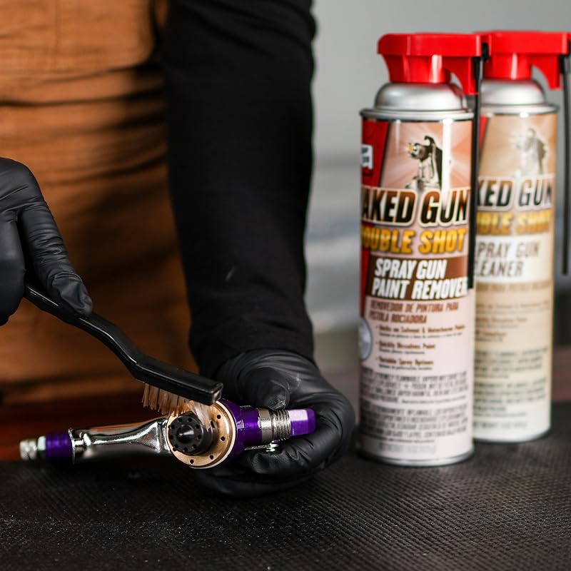 Naked Gun Paint Remover Spray for Spray Guns - 15 oz Aerosol with Extension Tube
