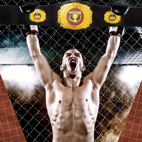 Wiwiqing 51 Inch Championship Belt Adult Large Champion Trophy Belt Leather Wrestling Title Belts for Heavy Award, Sports, Prizes, and Events Gift(Gold,Trophy Style)