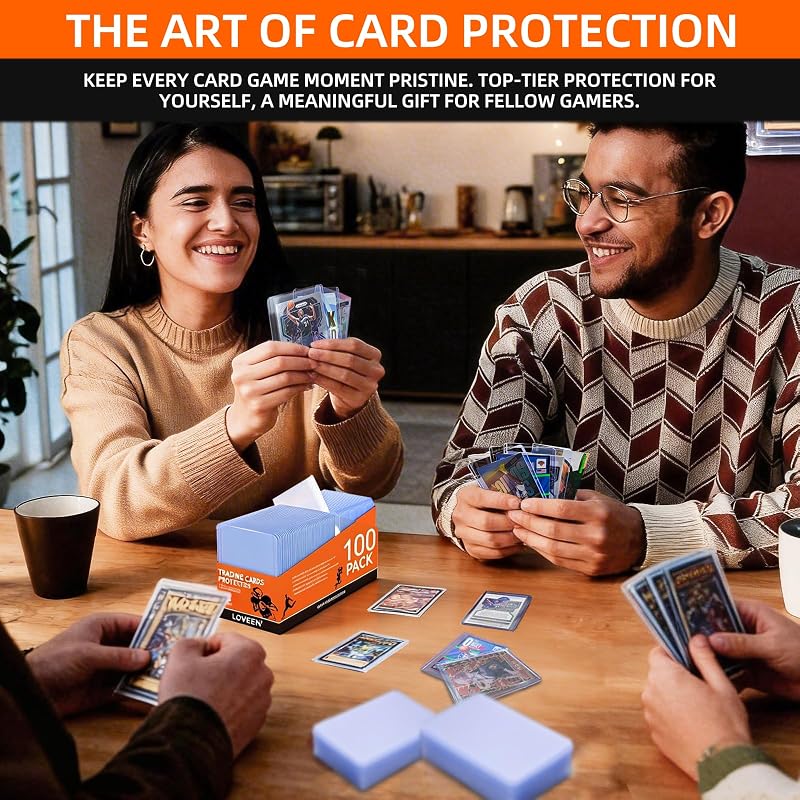 70 Toploads 35PT Card Protectors (50 Tops) - Hard Plastic Card Sleeves for Baseball, Football & Collectibles - Bend-Resistant Edges
