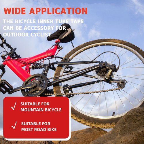 WINDIR 4 Pack Bicycle Rim Liner Strips, Nylon 700C/29''/26''/27.5''/24''/20'' Bike Tire Liner Tape, Quality Tape Inner Tube Cushion Puncture for Mountain and Road Bikes 700C/29''x20mm