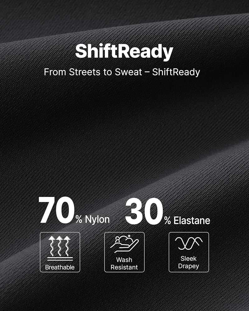 G4Free ShiftReady Women’s Work Pants with Pockets - Straight Leg Trousers, Black, Petite Medium