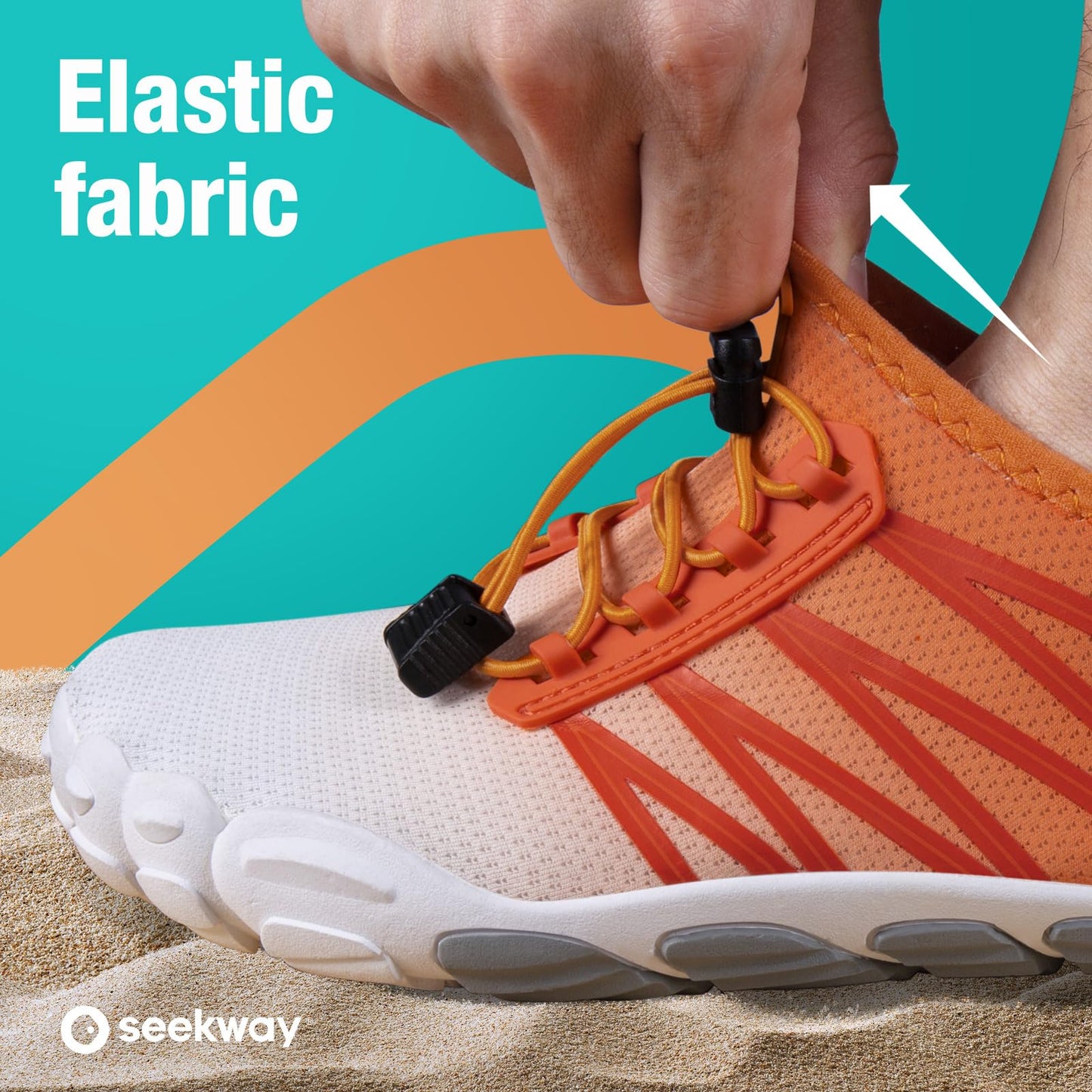 SEEKWAY Water Shoes Men Women Adult Quick-Dry Aqua Sock Barefoot for Beach Swim River Pool Lake Hiking Kayaking Surfing