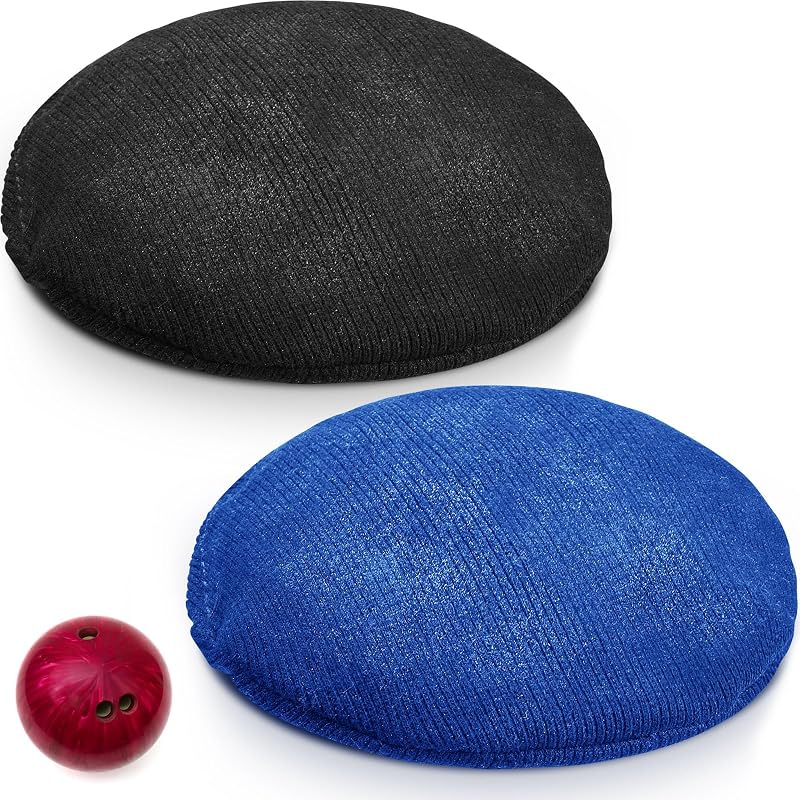 Lewtemi Bowling Rosin Grip Bag Black & Dark Blue, 4 Inch
