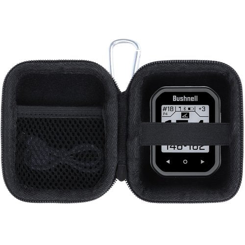Lebakort Storage Case Compatible with Bushnell Golf Phantom 3 2 Slope/Izzo Swami KISS 2.0 Handheld Golf GPS Ragnefinder (Black Case)