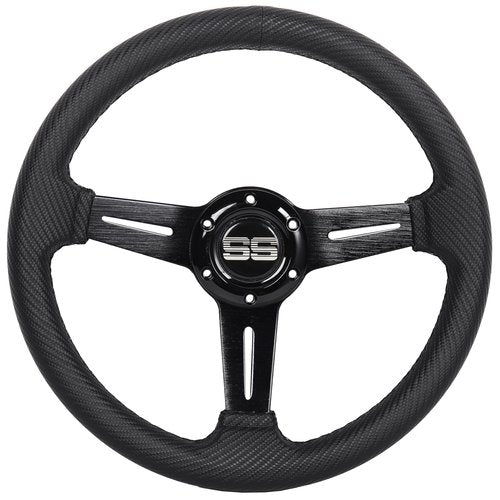 N2MU Golf Cart Steering Wheel 13 inch Universal for EZGO TXT RXV Club Car DS Precedent and Yamaha