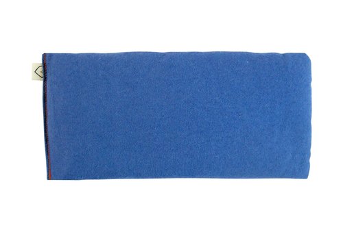 Unscented Flax Organic Eye Pillow -Soft Cotton 4 x 8.5 - choose from a rainbow of soothing colors - periwinkle blue purple