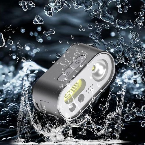 LIMORUNS Rechargeable LED Headlamp w/45° Tilt & Motion Sensor, 8 Modes IPX4 Waterproof, 1050mAh for Camping Hiking Running Fishing Cycling Hard Hat