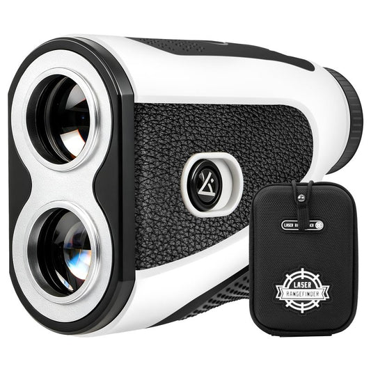 Golf Laser Rangefinder with Slope, 7X Magnification, 1200 Yard Distance Measuring Range Finder with High-Precision Flag Pole Locking Vibration Function Slope Mode Continuous Scan,External Slope Switch