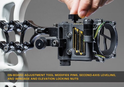 Trophy Ridge Fix Archery Bow Sight, Right Hand, 5-Pin 0.019