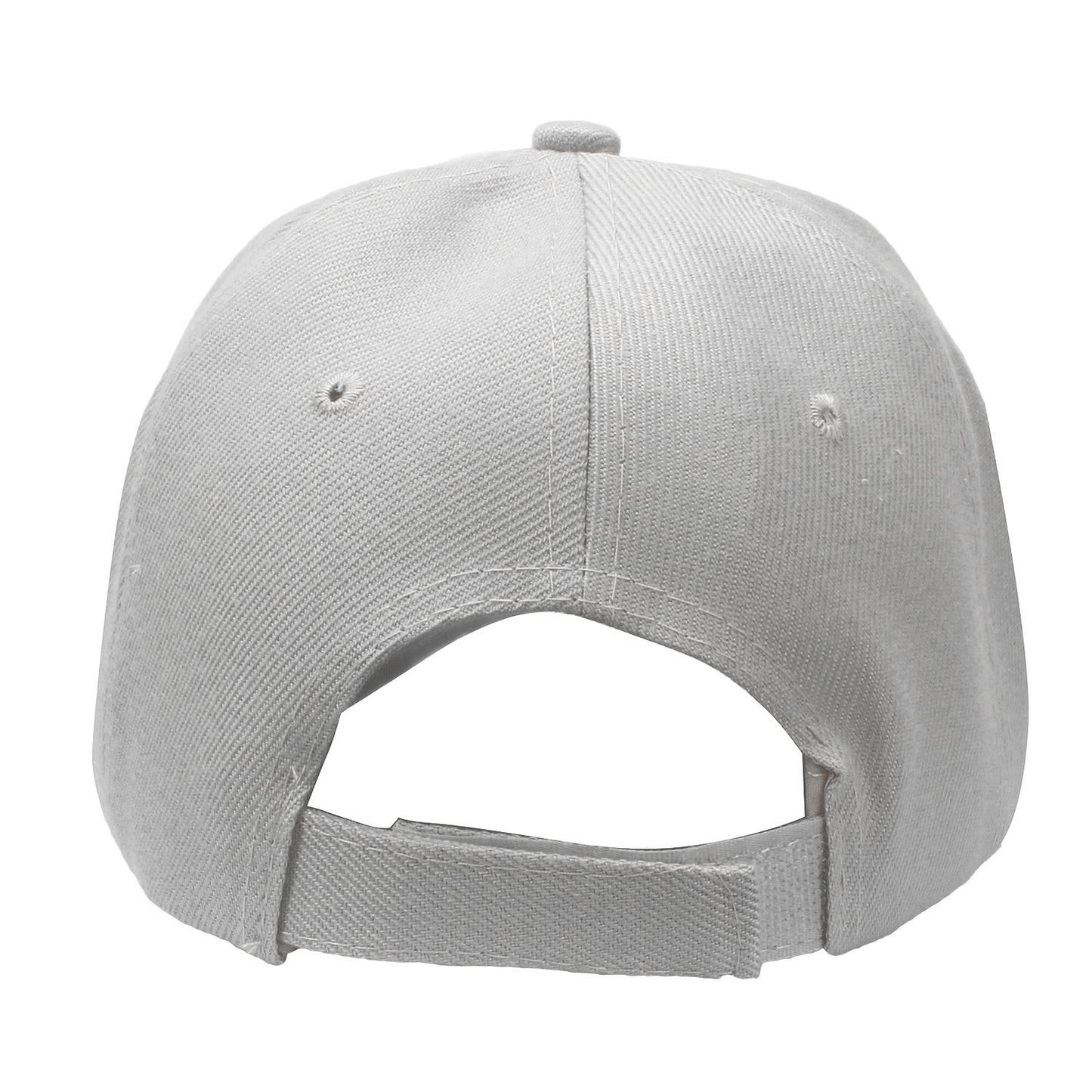 Falari Baseball Cap Adjustable Size for Running Workouts and Outdoor Activities All Seasons (2pk White & Light Grey)