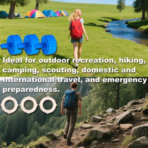 LeoTube 6-Pack Replacement Gasket Seals and 2-Pack Adapters for Sawyer Products Water Filtration System