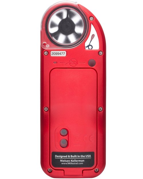 Kestrel 5100 Racing Weather Meter with Bluetooth Link Enabled, Red