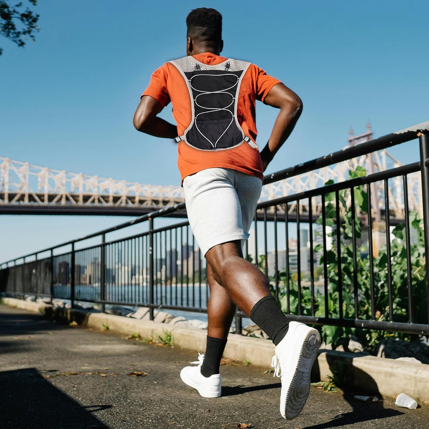 Hydration Running Vest Ultra-Lightweight for Women Men [2025 Upgraded], Breathable All-Weather Water Vest Hiking Backpack, Adjustable Water Backpack for Hiking, Cycling, Trail Marathon Race