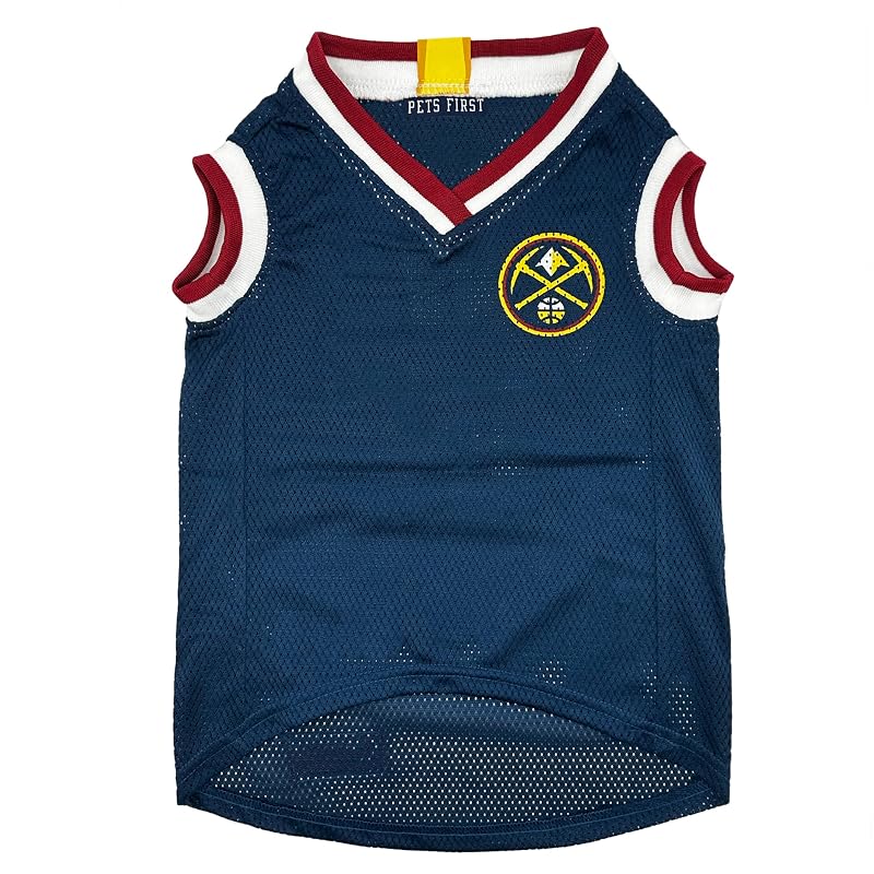 Pets First Denver Nuggets X-Large NBA Dog Jersey Tank Top - Pets First