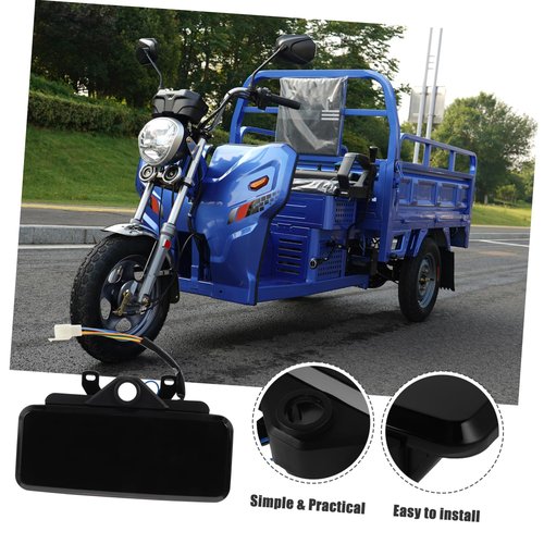TOPPERFUN E-Bike LCD Display Screen Electric Tricycle Speedometer Display Meter for Electric Vehicles