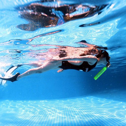 GOYOJO 0.5L Scuba Tank & Full-Face Snorkel Mask Combo – Dual-Use Snorkeling & Shallow Dive Kit with Manual Pump (DOT-Certified, 3000PSI, 5-8 Min Underwater Breathing) (Green)